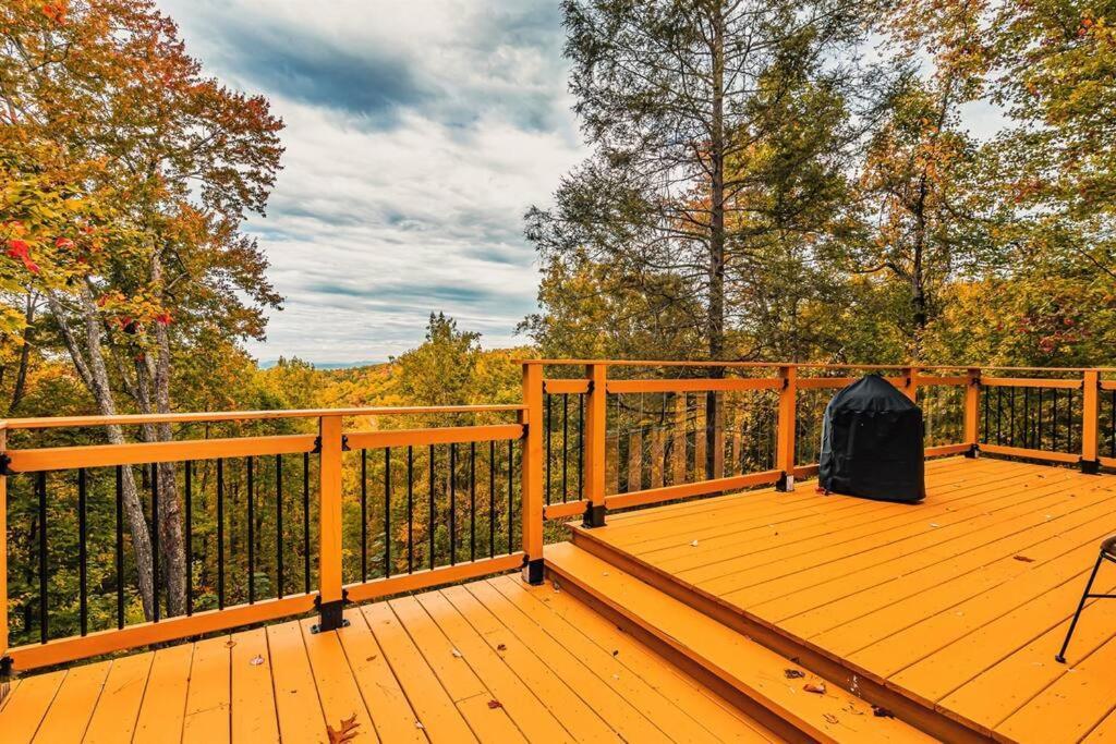 Villa Secluded Mtn View New! 10 Mins To Gatlinburg Or Park Exterior foto