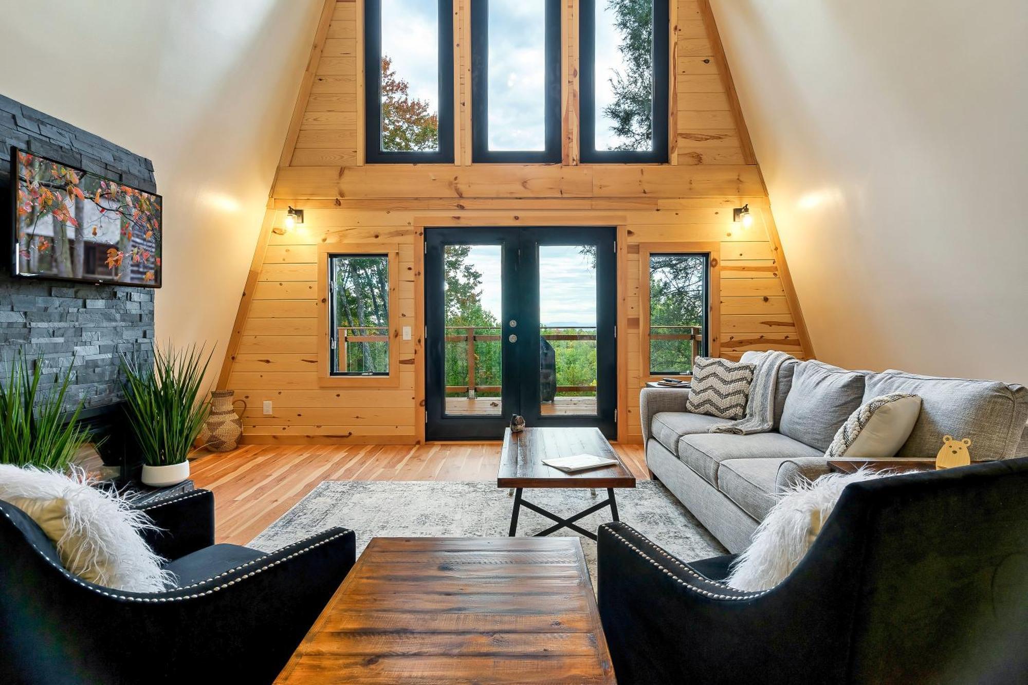 Villa Secluded Mtn View New! 10 Mins To Gatlinburg Or Park Exterior foto