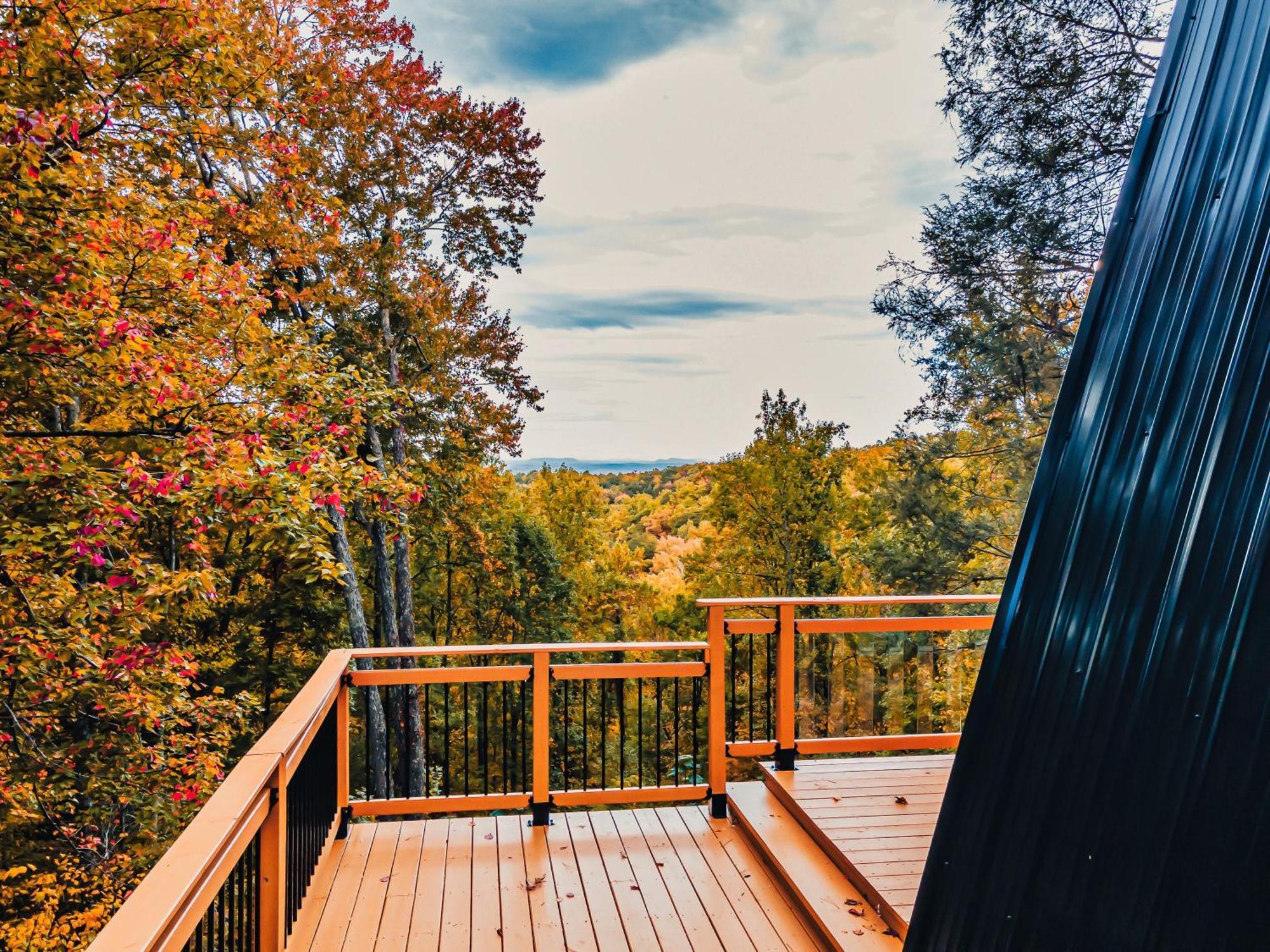 Villa Secluded Mtn View New! 10 Mins To Gatlinburg Or Park Exterior foto